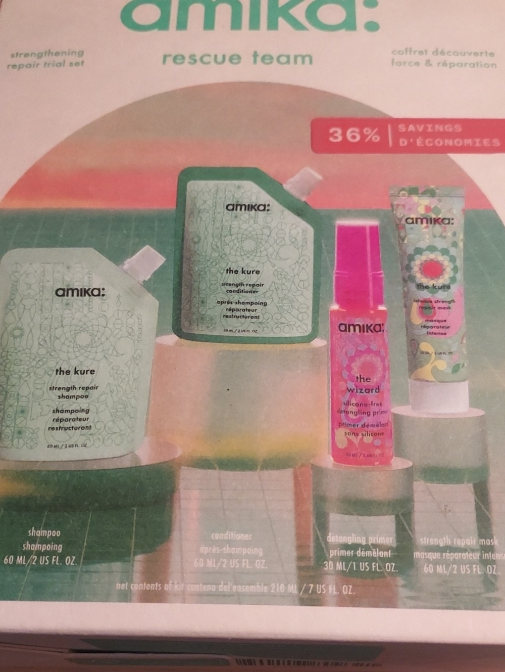 Amika Haircare Rescue Team Set